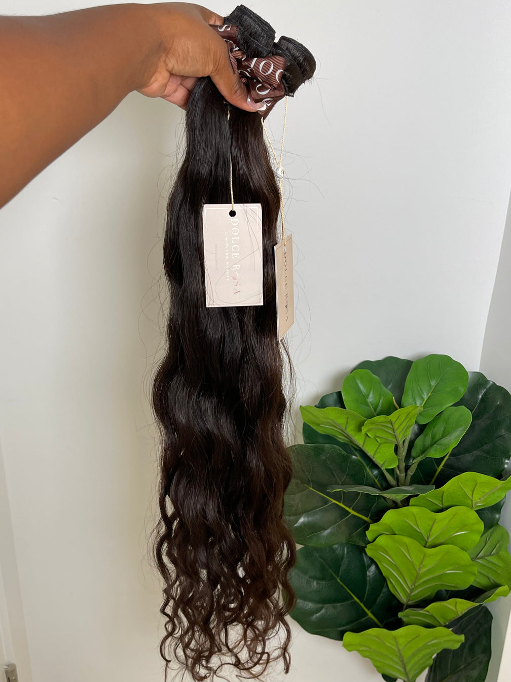 30" 2B Loose Wave Virgin Indian 2 Bundle Deal