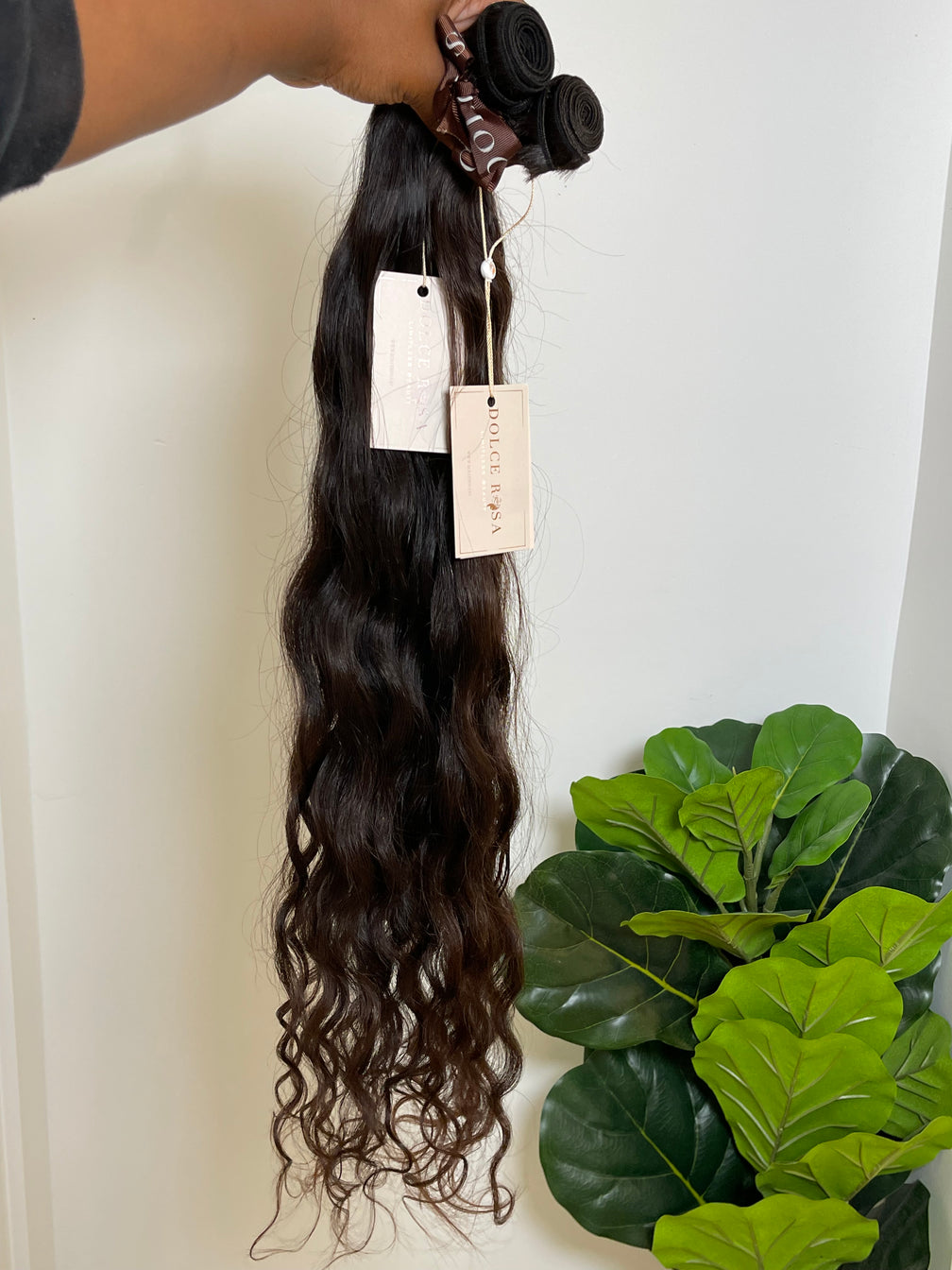 30" 2B Loose Wave Virgin Indian 2 Bundle Deal
