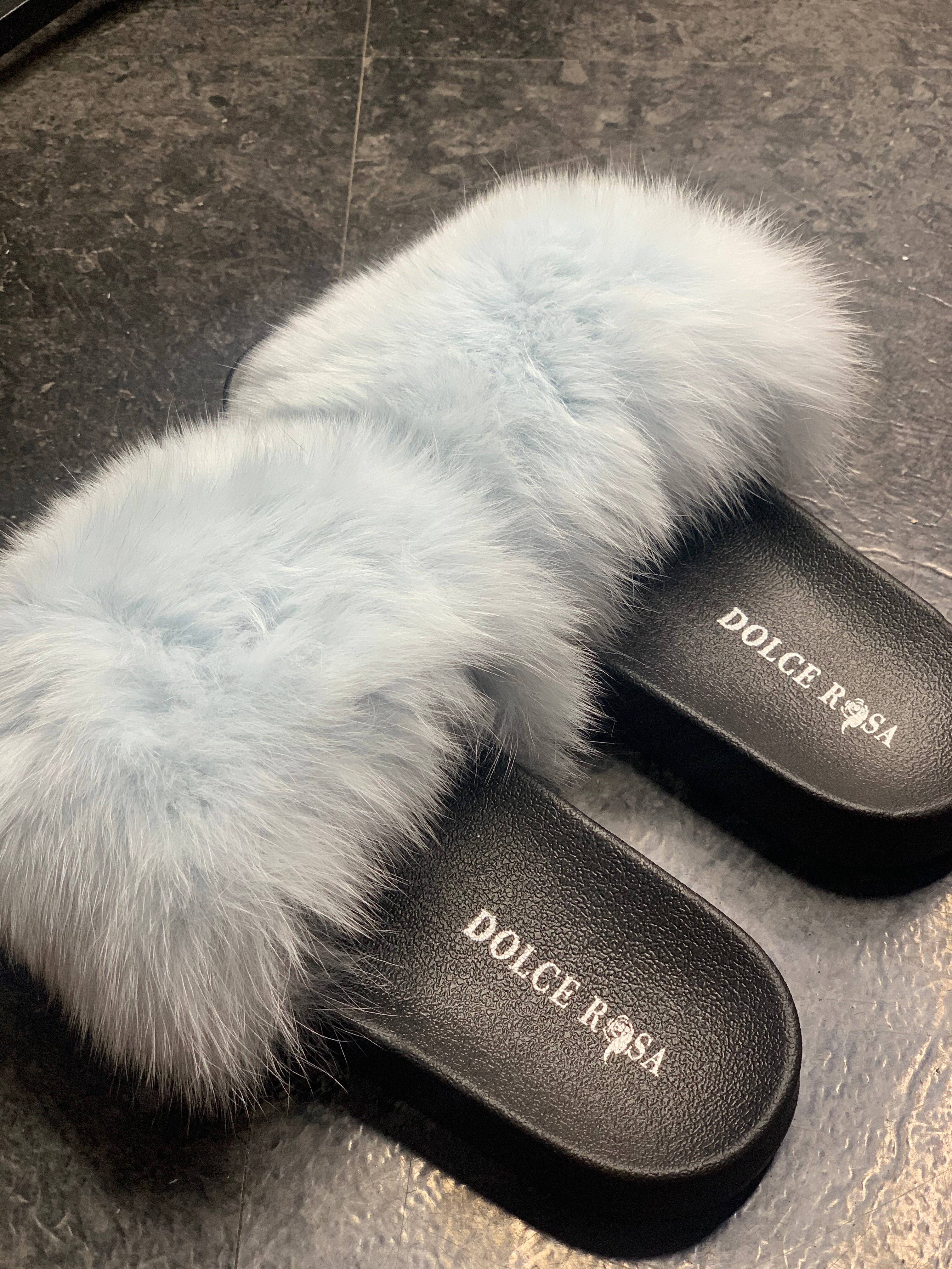 Fox Fur slides