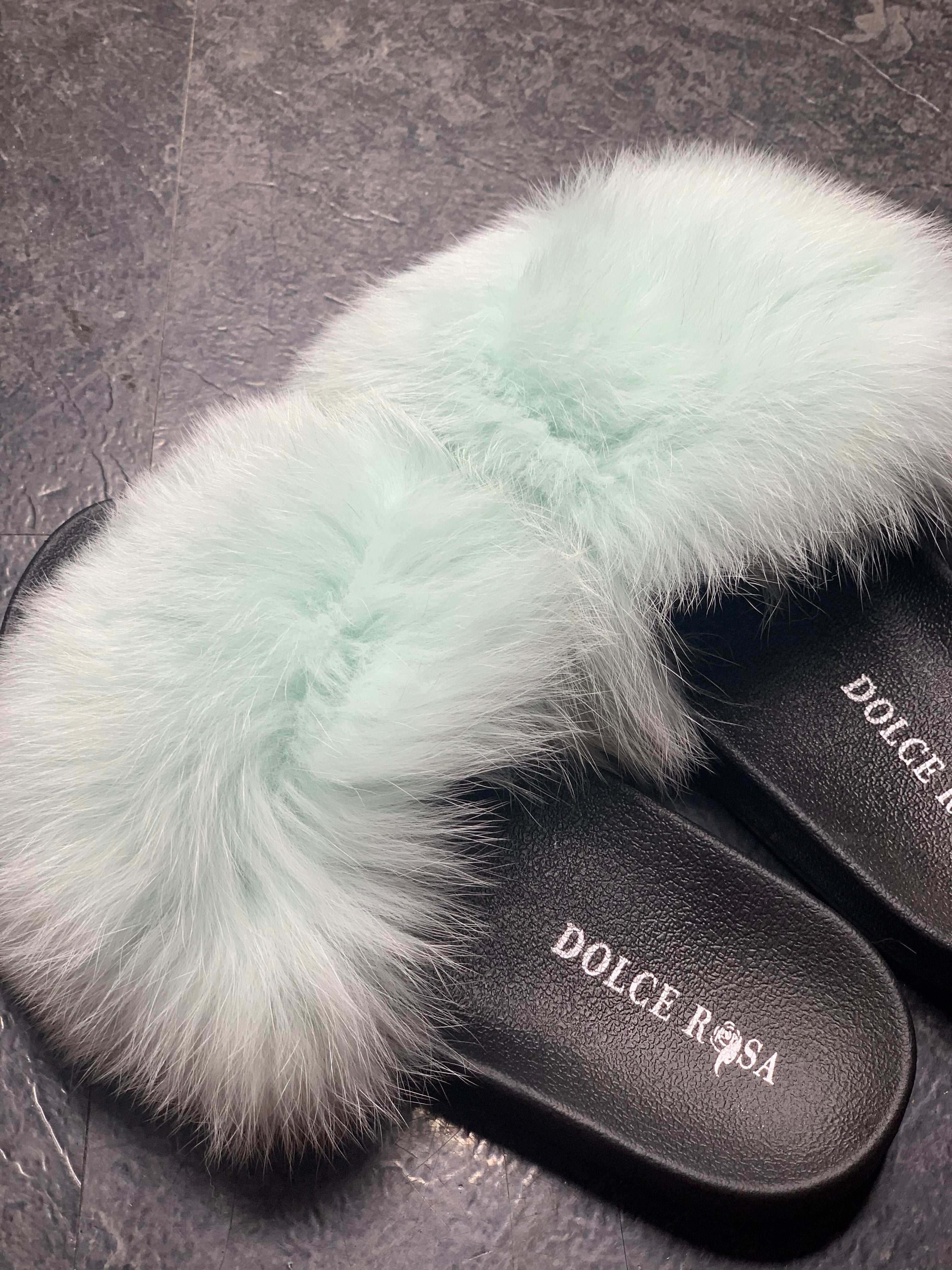 Fox Fur slides