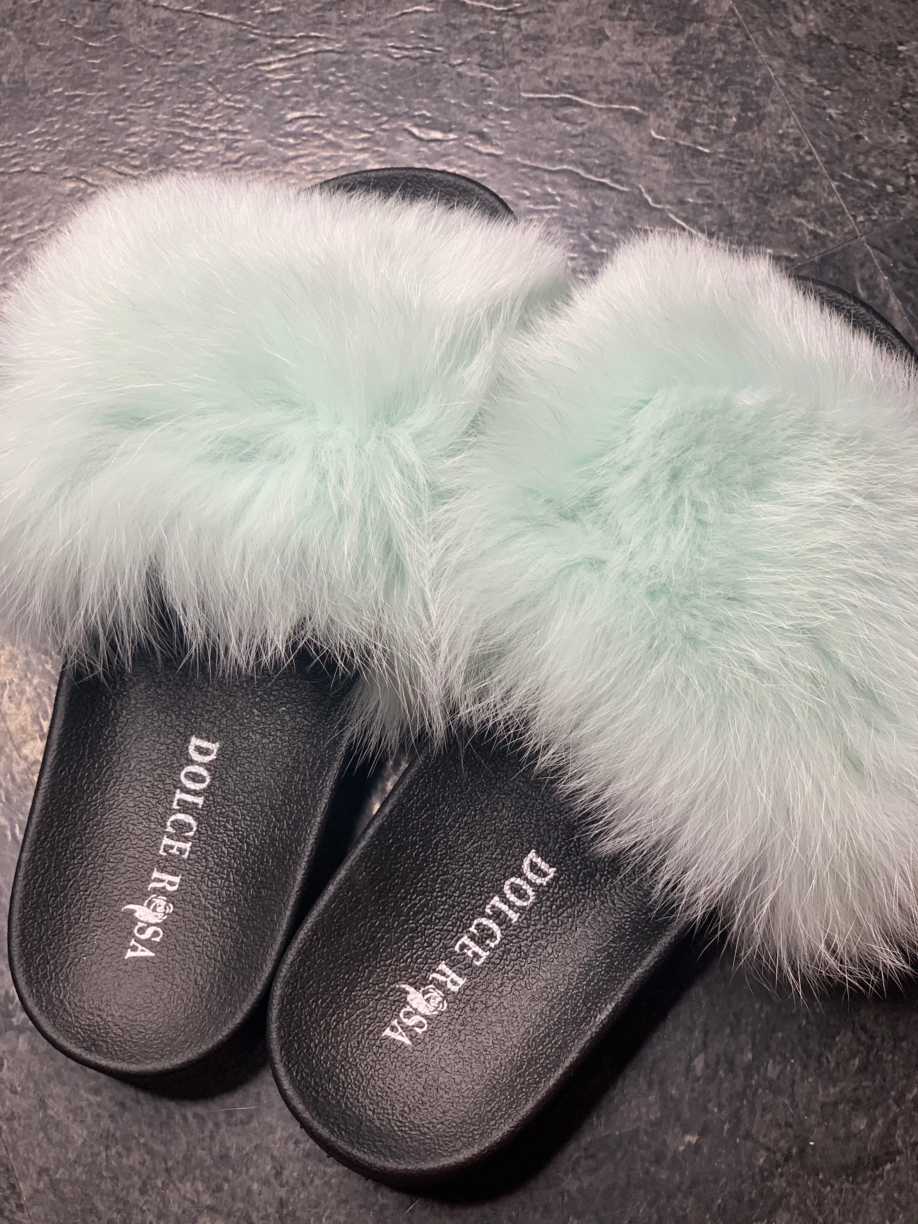 Fox Fur slides