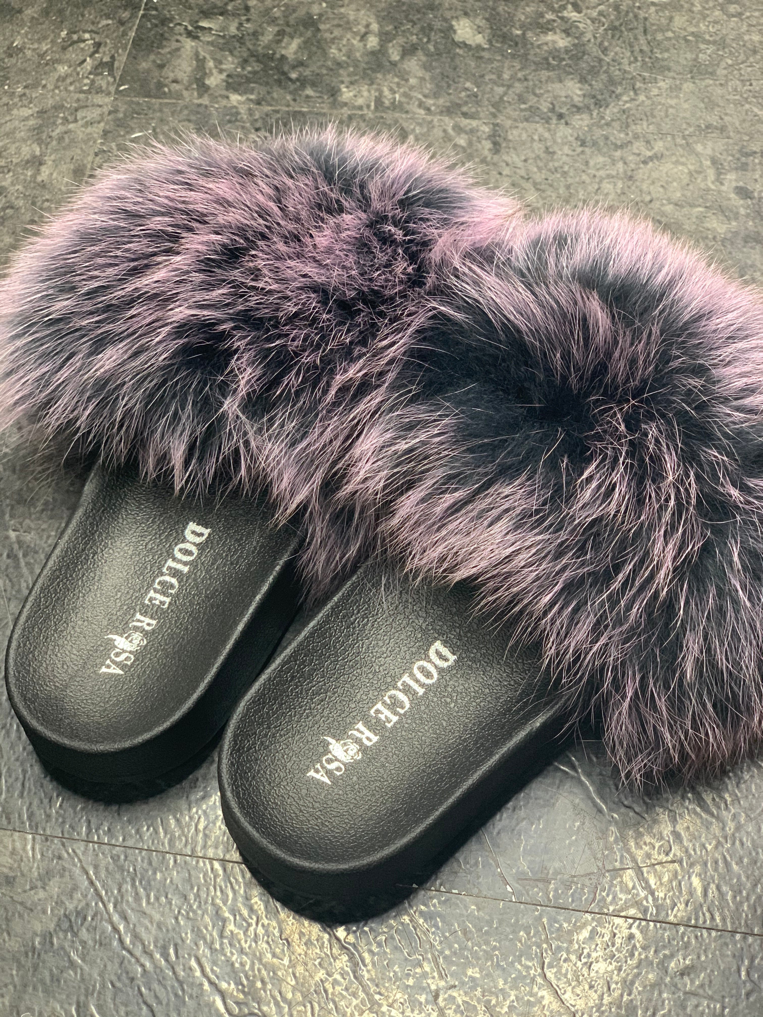 Fox Fur slides