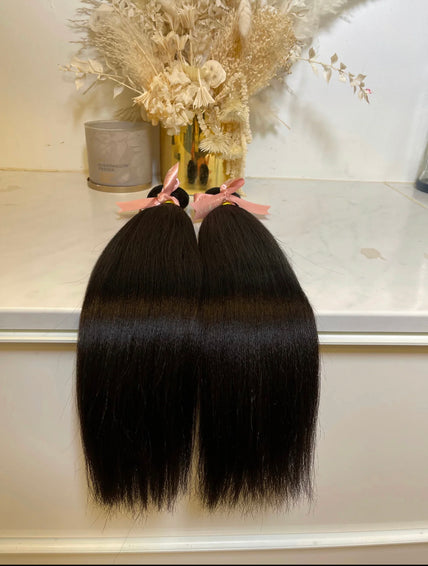 1A, 1B, 1C  - Virgin Indian Keratin Tip extensions ready to ship