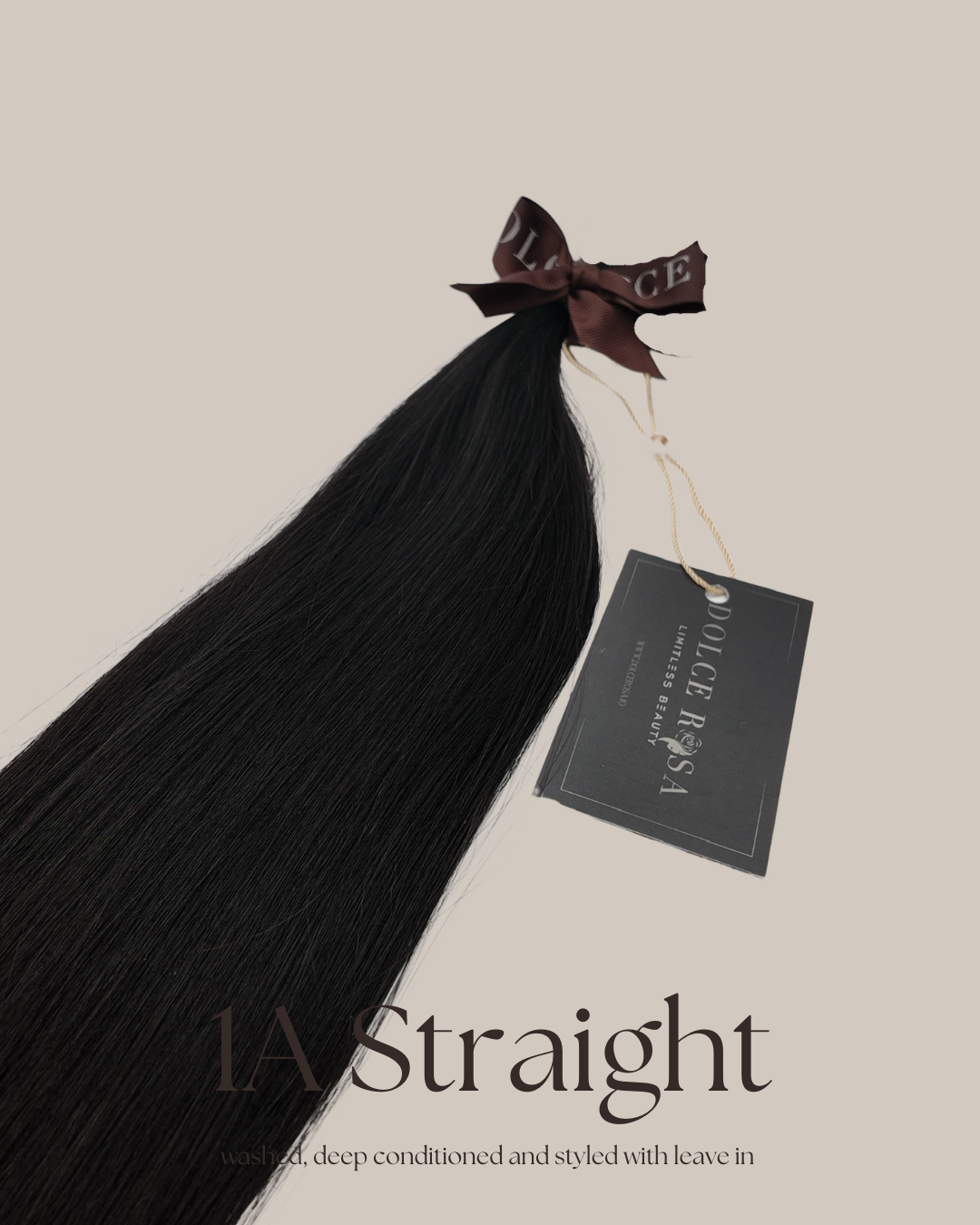 1A, 1B, 1C  - Virgin Indian Keratin Tip extensions ready to ship