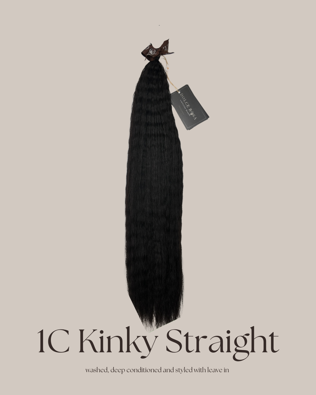 1A, 1B, 1C  - Virgin Indian Keratin Tip extensions ready to ship