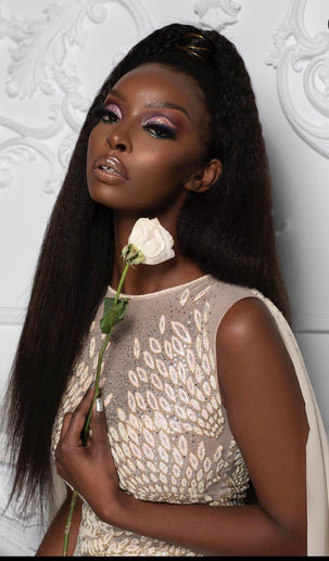 1C Kinky Straght-Rose Unit