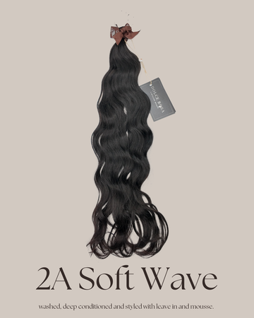 2A, 2B, 2C  - Virgin Indian Clip In extensions ready to ship