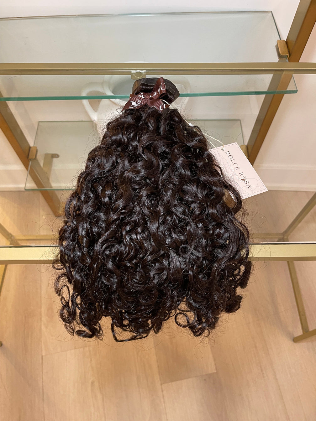 26" 100g 3A - Soft curly regular clip ins