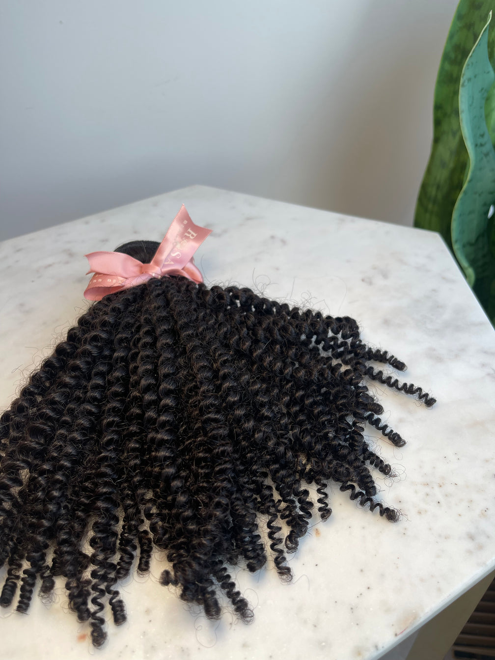 22”- 4A Loose Coily Virgin Indian 1 bundle deal