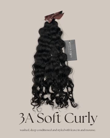 3A, 3B, 3C  - Virgin Indian Clip In extensions