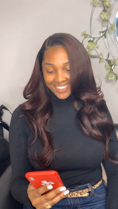 Custom 360 frontal wig (4 bundles)