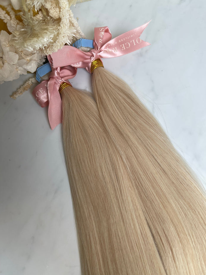 Luxe Blonde Indian Keratin Tip Bond Hair Extensions